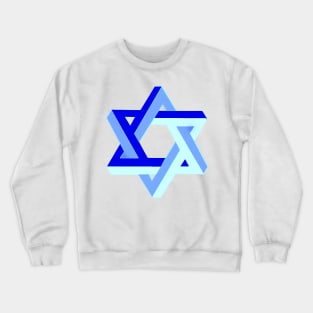 David star impossible structures Crewneck Sweatshirt